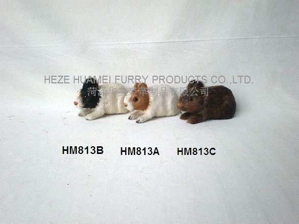 HM813,菏泽宇航裘革制品有限公司专业仿真皮毛动物生产厂家